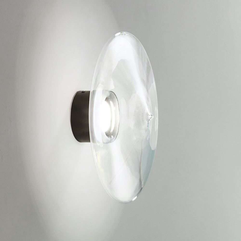 Fisionarte Desideria LED plafonnier & applique transparent, noir 1
