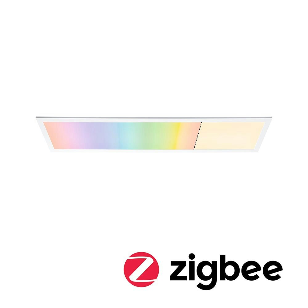 LED Panel Smart Home Zigbee Amaris Eckig RGBW Weiß-Matt 1
