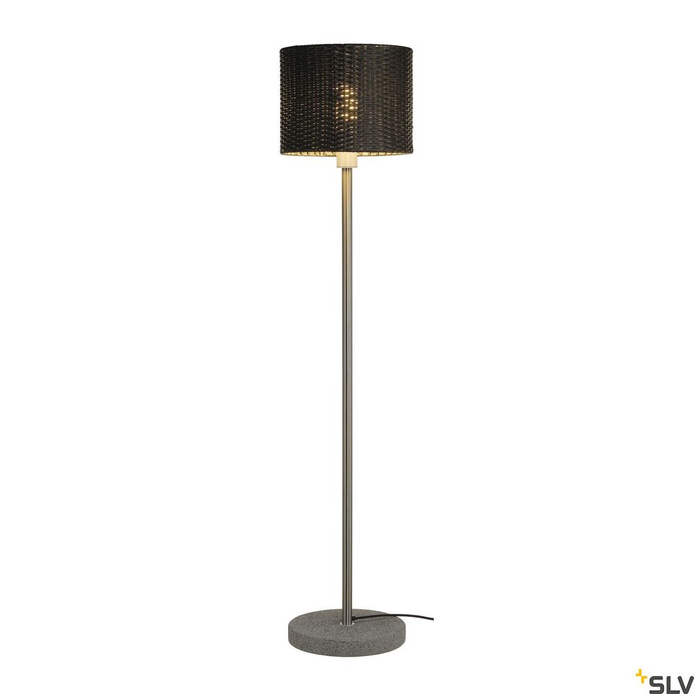 S.Luce Adegan Manila Outdoor Stehlampe IP44 Rattan