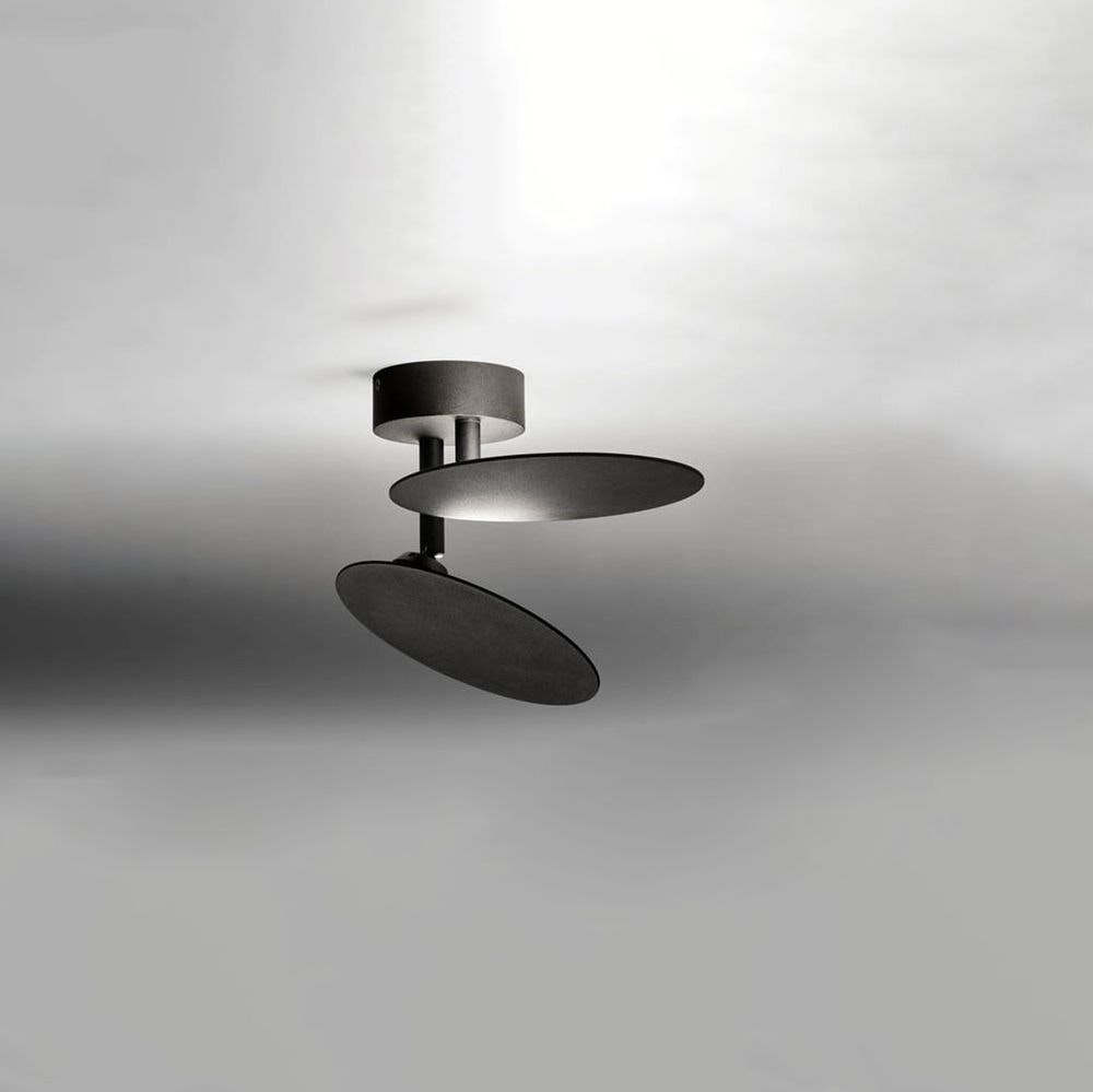 Disk 2 dreh- & schwenkbare LED-Wandlampe Dimmbar 