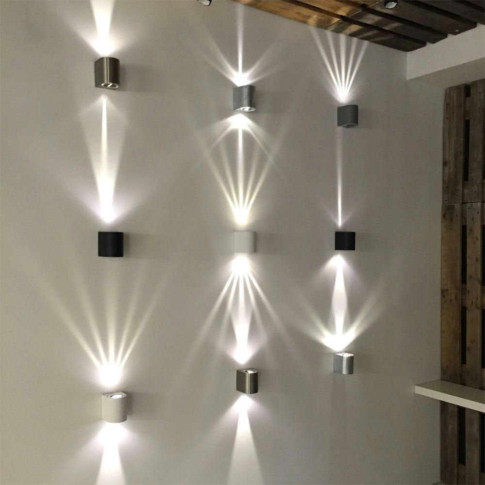Baleno LED-Wandleuchte für Außen und Innen Weiß thumbnail 6