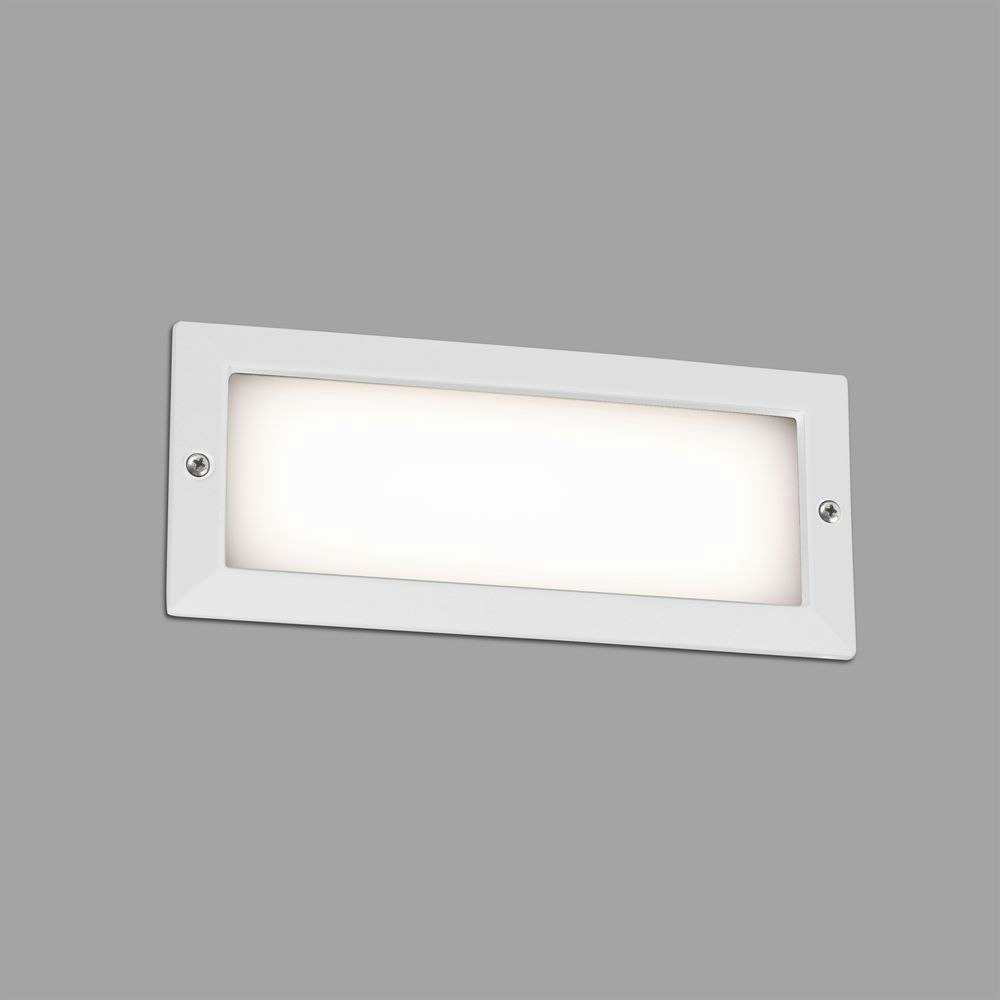 LED Wand-Einbauleuchte STRIPE-2 3000K IP54 Weiß 