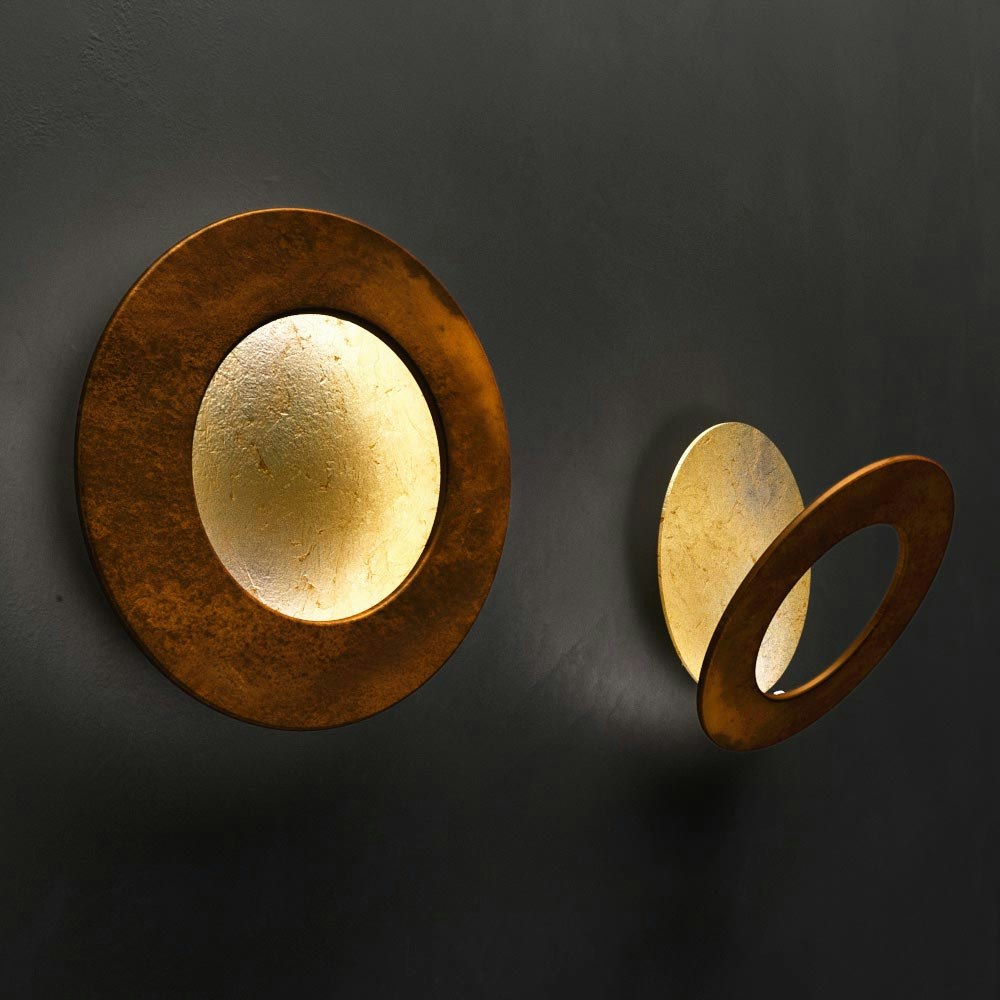 Icone Rost Gold, Ø 50cm Deckenleuchte LED Vera