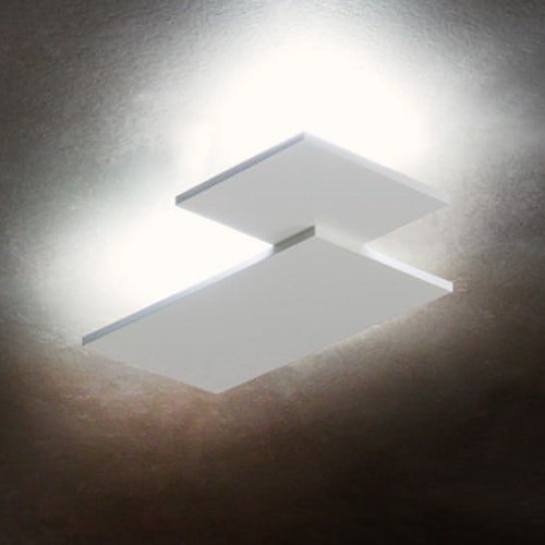 Lodes Puzzle Double eckig 48cm LED Wand- & Deckenleuchte zoom thumbnail 3