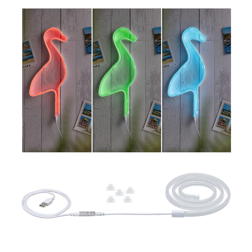 S.Luce USB-LED Strip Neon Colorflex RGB 1m