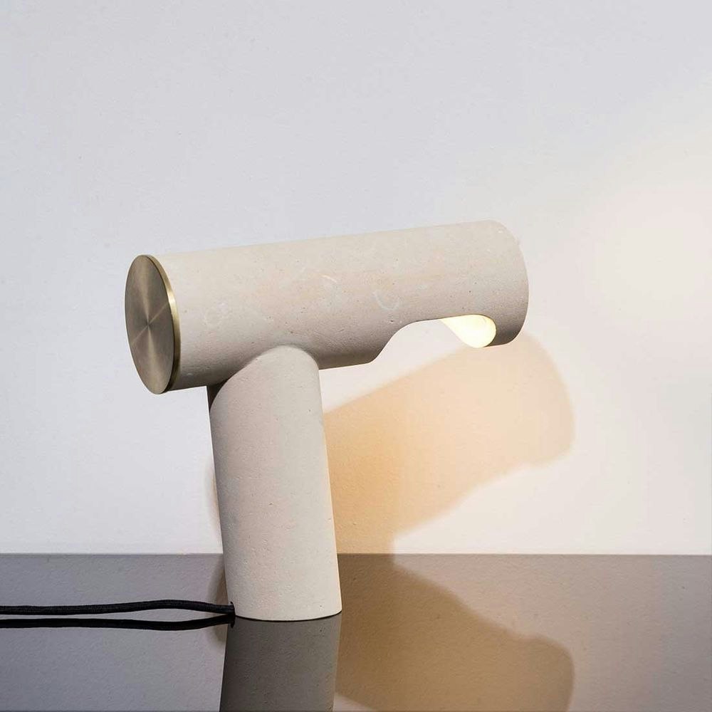 Pulpo LED Tischlampe Simple Light aus Kalkstein thumbnail 6