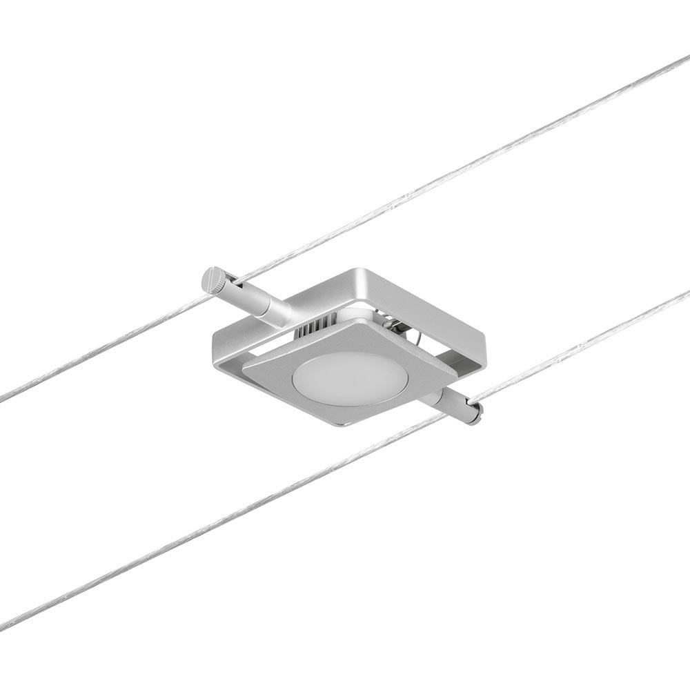 CorDuo LED Seilsystem Mac Einzelspot Chrom-Matt thumbnail 4