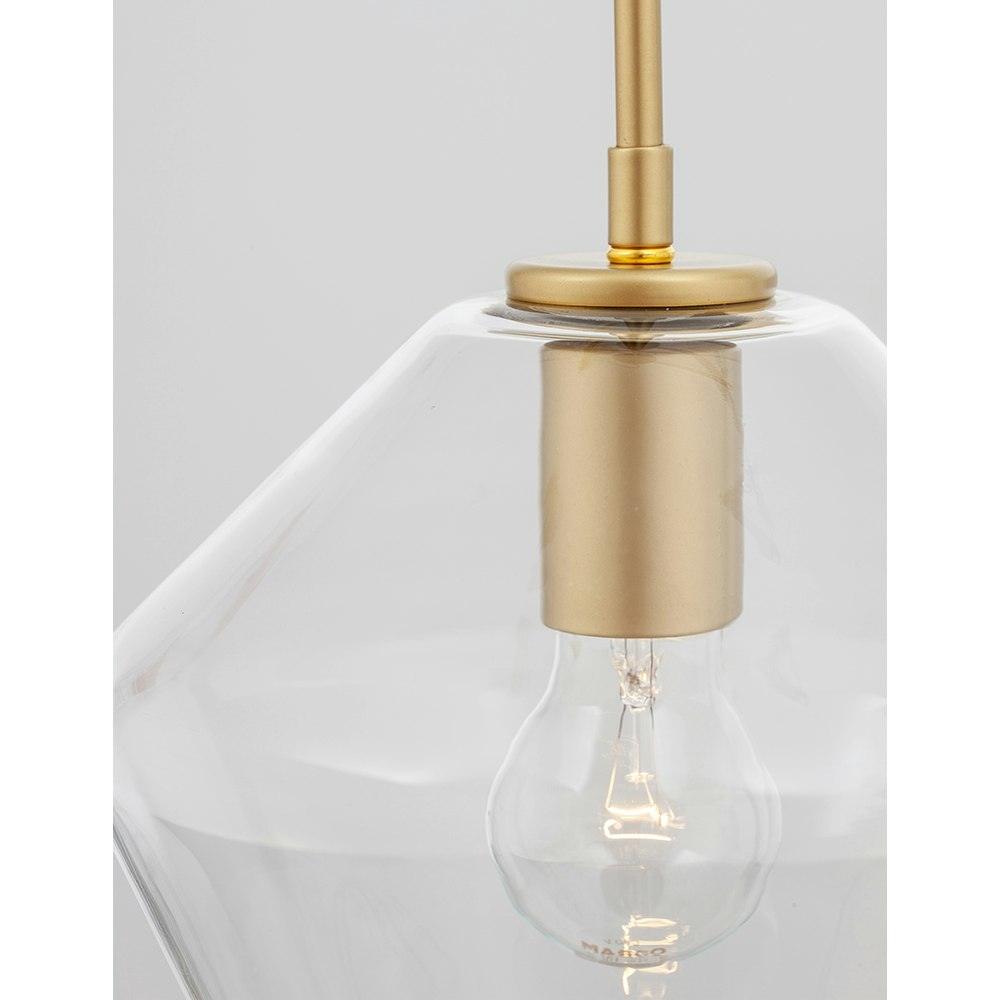 Nova Luce Prisma lampe à suspendre Ø 23cm verre thumbnail 3