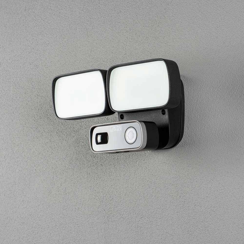 Smartlight LED Sensor Wandleuchte 2-flammig mit Kamera 2
                                                                        