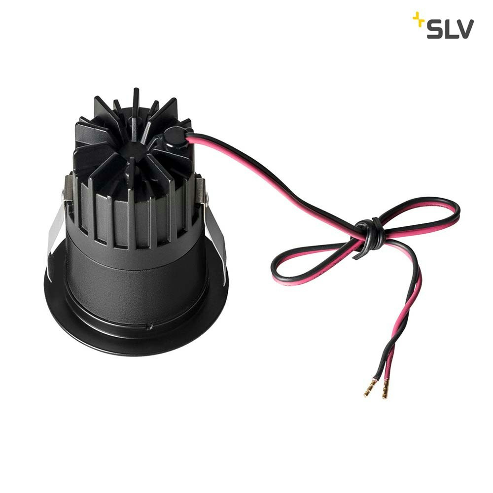 SLV Triton Mini LED Einbauleuchte Schwarz thumbnail 2
