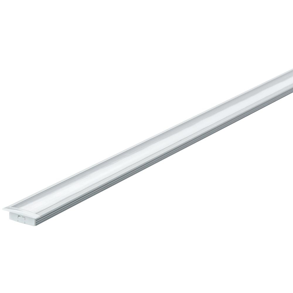 S.Luce Function Floor Profil mit Diffusor 200cm Alu eloxiert Satin Alu