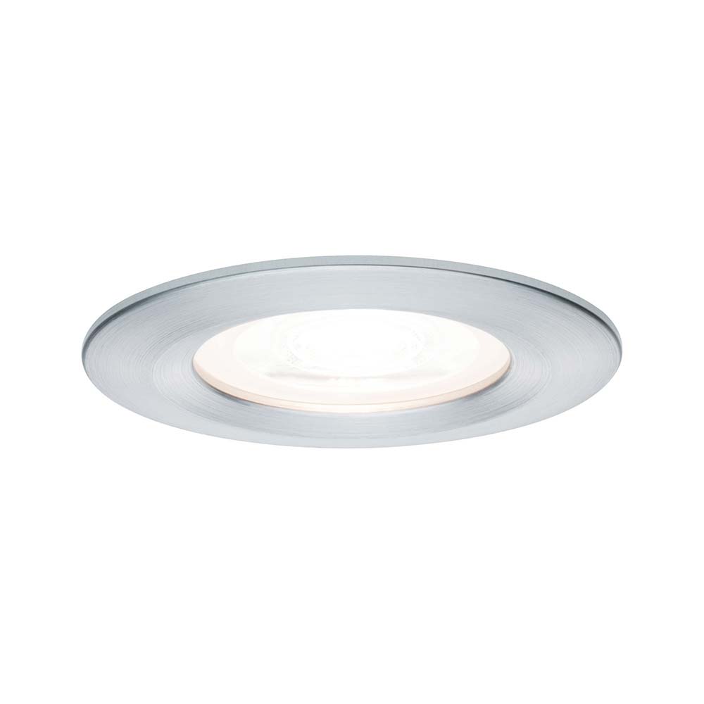 S.Luce Einbauleuchten Nova rund starr LED IP44 3-stepdim 1x6,5W GU10