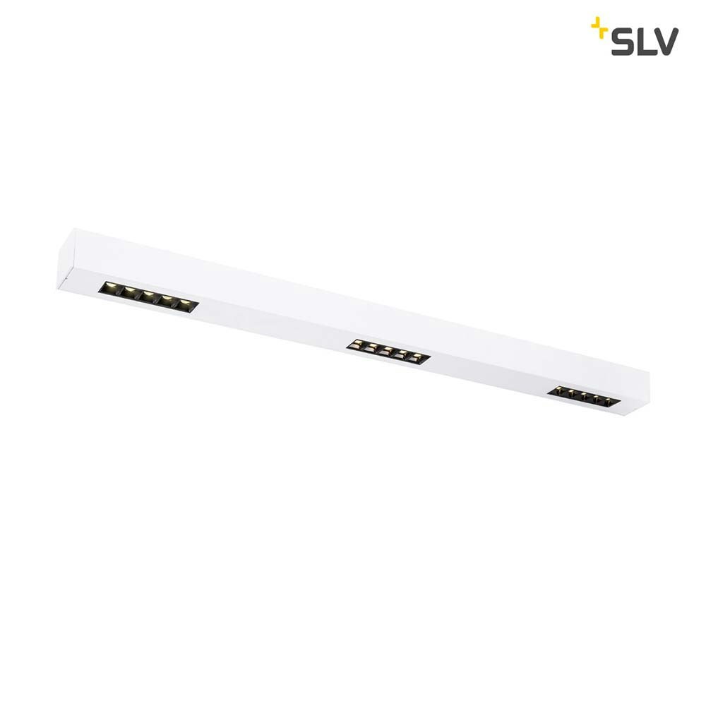 SLV Q-Line LED Deckenaufbauleuchte 1m Weiß 4000K 1