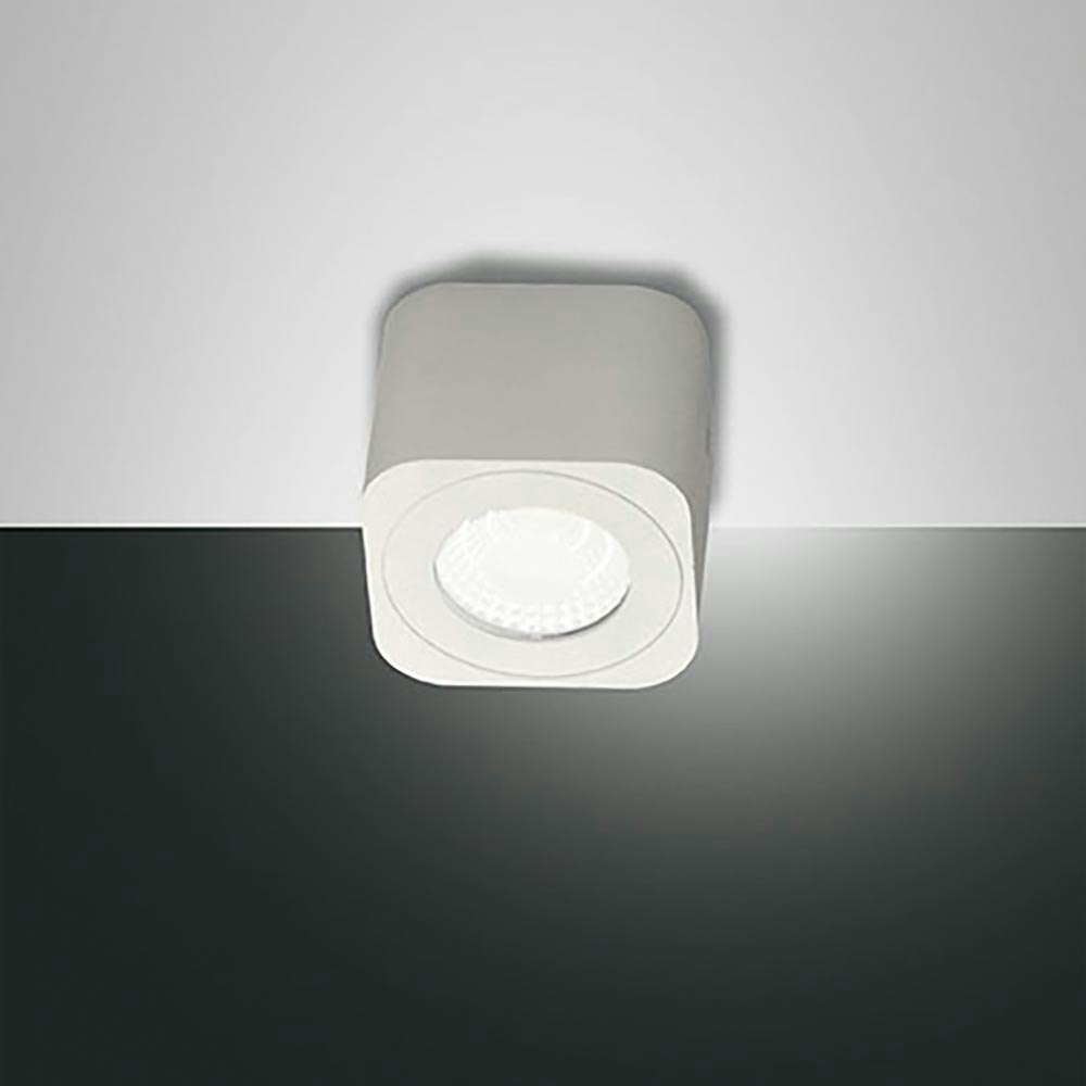 Fabas Luce LED Deckenspot Palmi Weiß 1