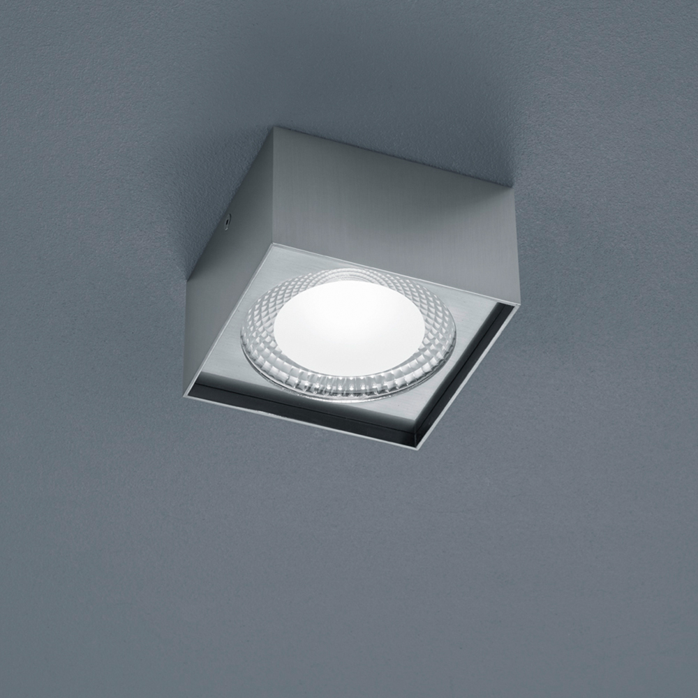 S.Luce LED Deckenleuchte Kari Nickel-Matt