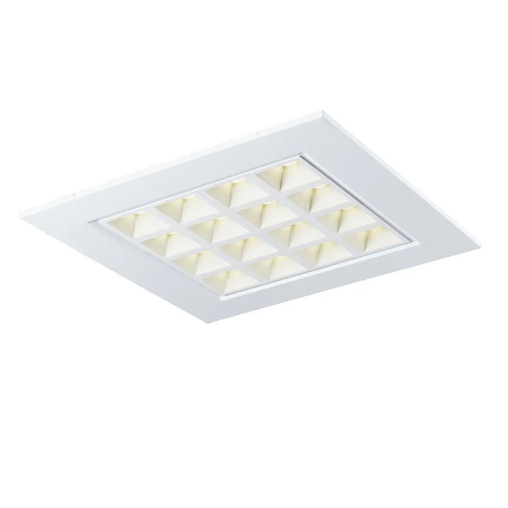 S.Luce Pavano 600 Decken-Einbaulampe Weiß 3000K