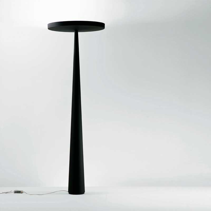 S.Luce Prandina riesige Stehlampe Equilibre F3 Schwarz