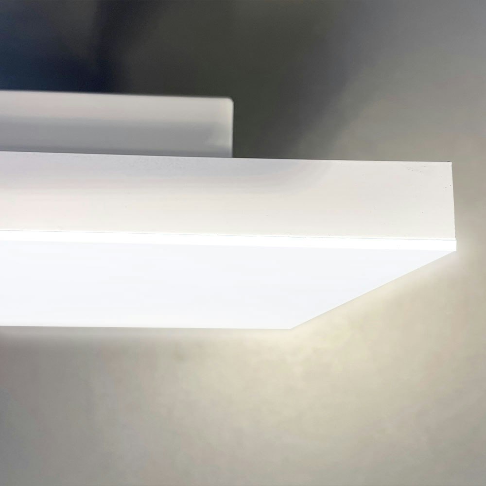 Q-Flat 2.0 rahmenlose LED Deckenleuchte 45 x 45cm 3000K zoom thumbnail 4