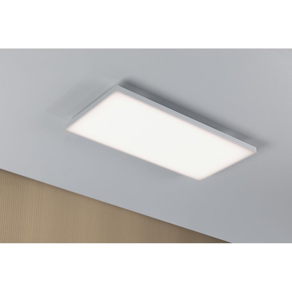 S.Luce LED Panel Velora Quadratisch Weiß-Matt