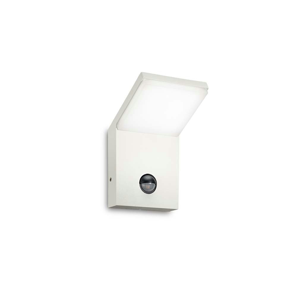 Ideal Lux LED Wandleuchte Style Sensor IP54 Weiß 