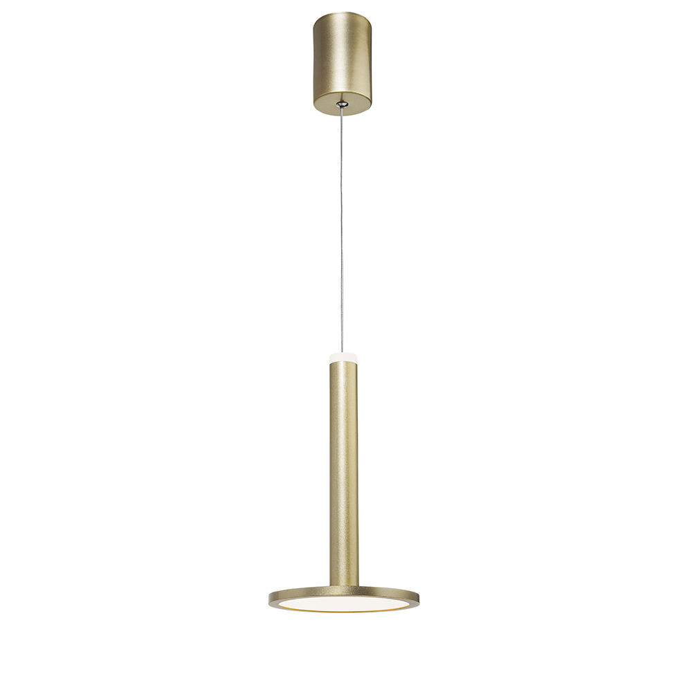 S.Luce Nova Luce Palencia LED Pendelleuchte Metall Gold