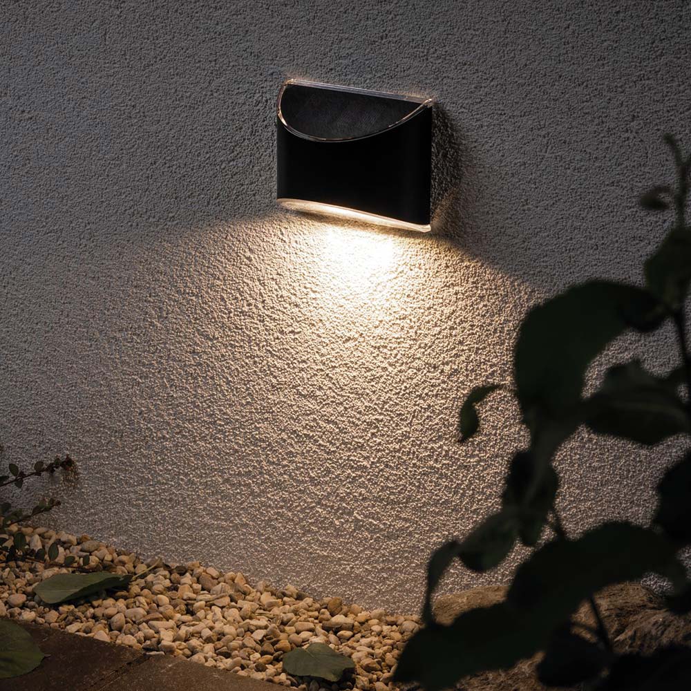 S.Luce LED Solar Wegeleuchte IP44 3000K Anthrazit