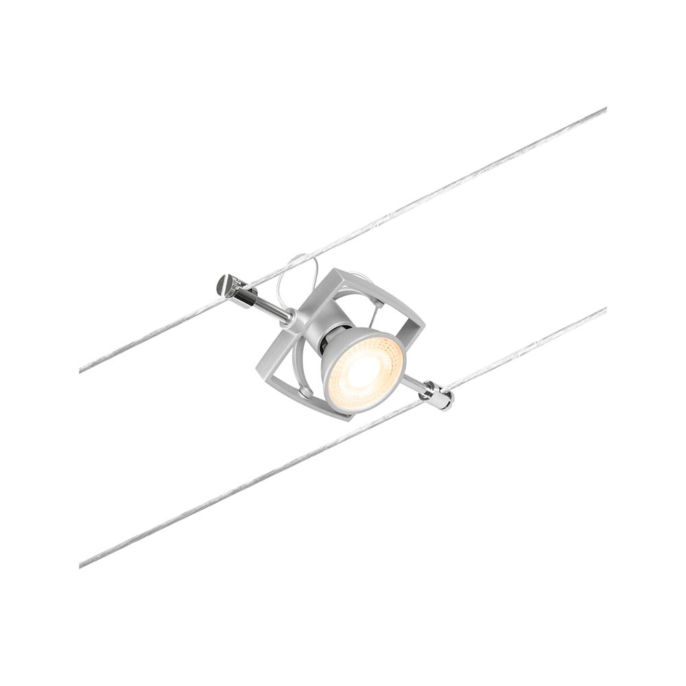 S.Luce CorDuo Seilsystem Mac II Einzelspot Chrom-Matt