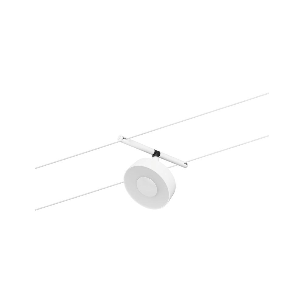 CorDuo LED Seilsystem Circle Einzelspot Weiß-Matt, Chrom thumbnail 4