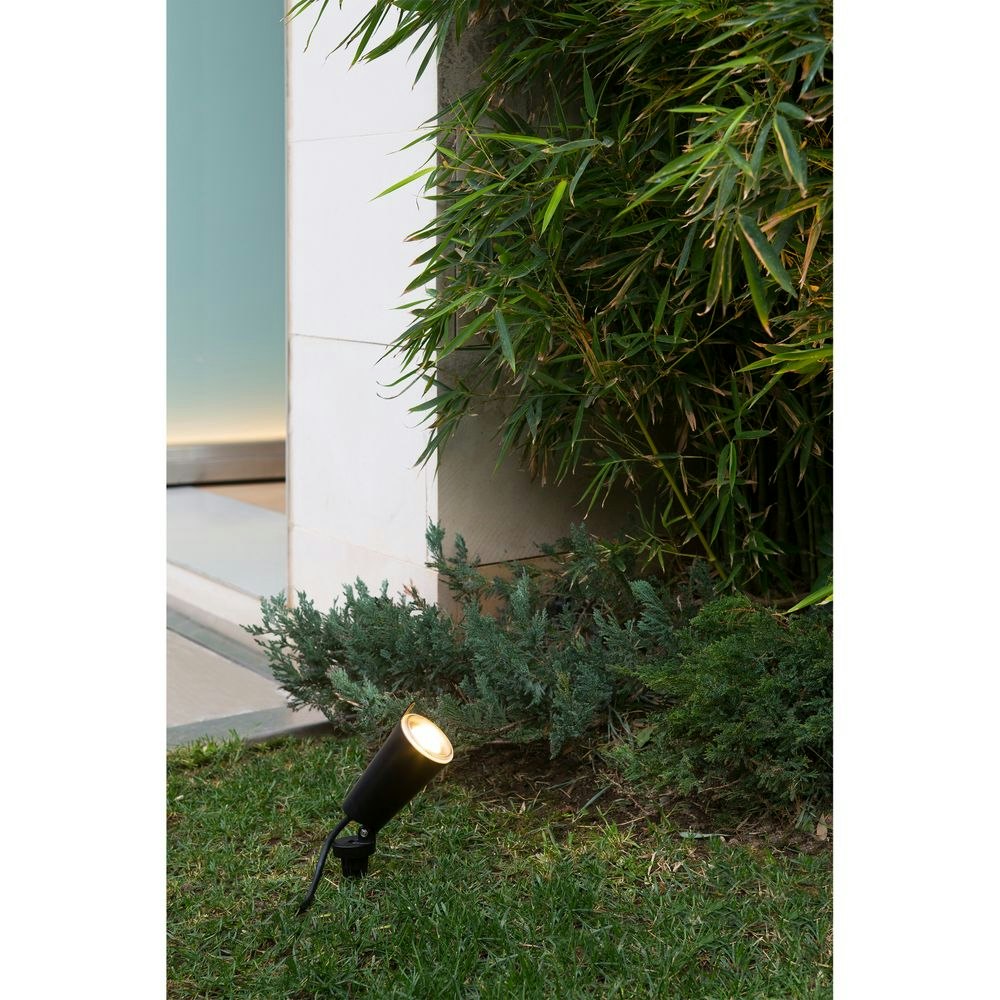 LED Gartenspot TONI mit Erdspieß IP65 Schwarz Küstenleuchte zoom thumbnail 1