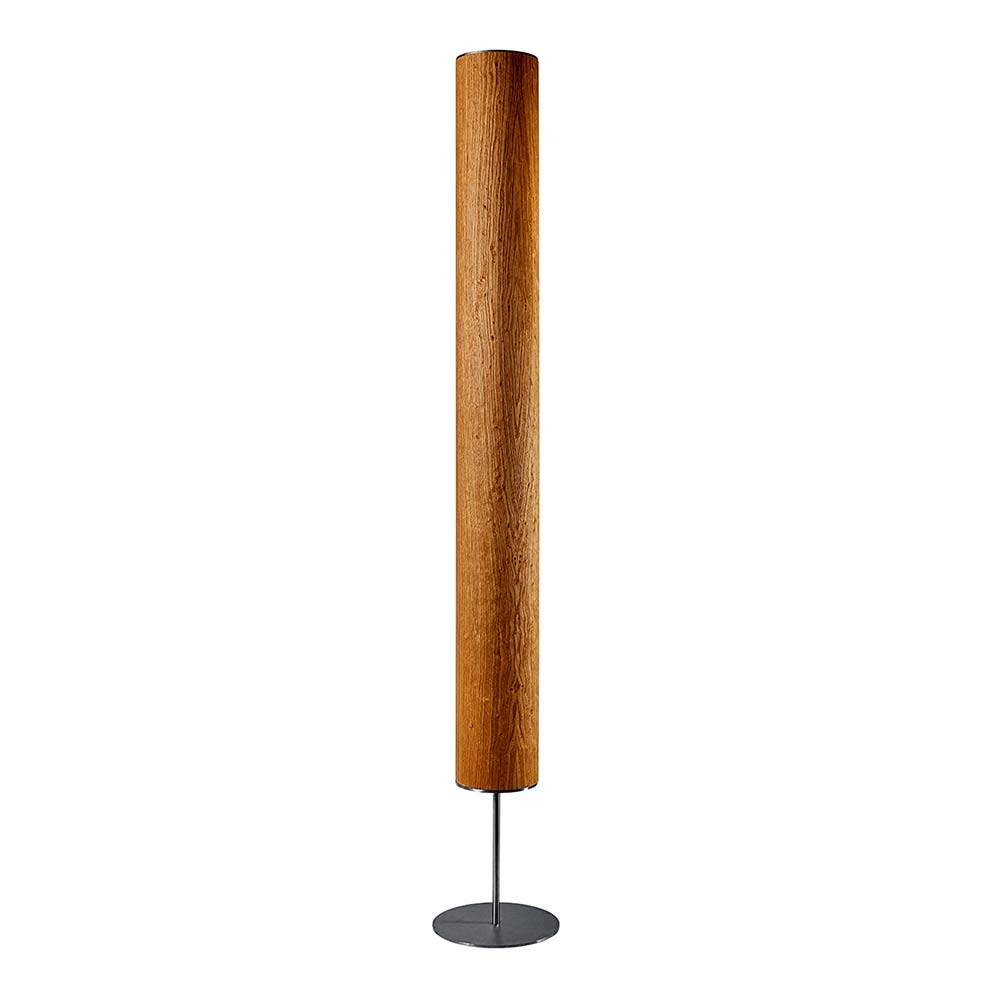 S.Luce LED Holz-Stehleuchte Arbor 190cm Deutsche Eiche