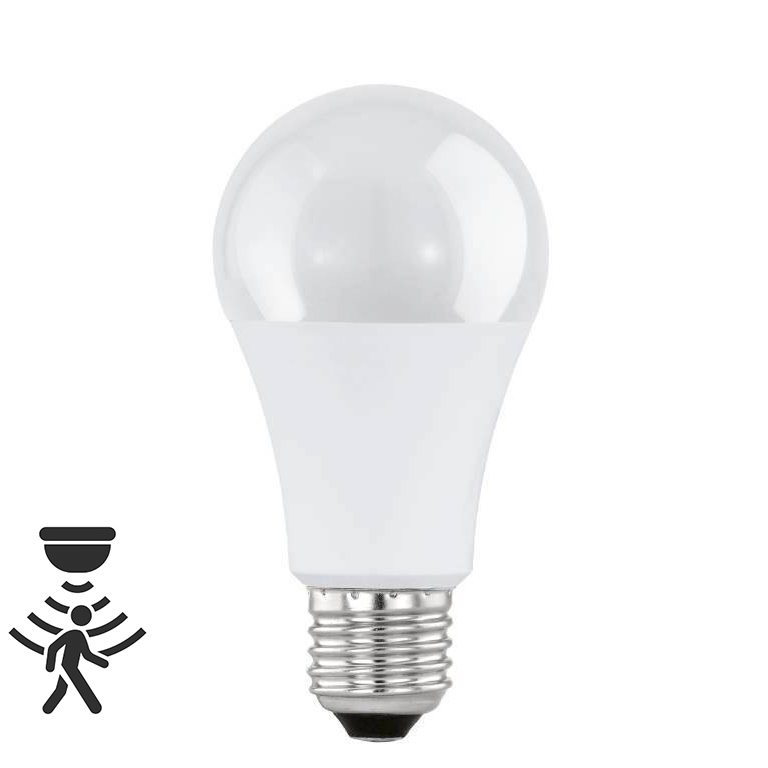 S.Luce E27 Sensor LED Warmweiß 2700K 830lm 9W inkl. Bewegungsmelder