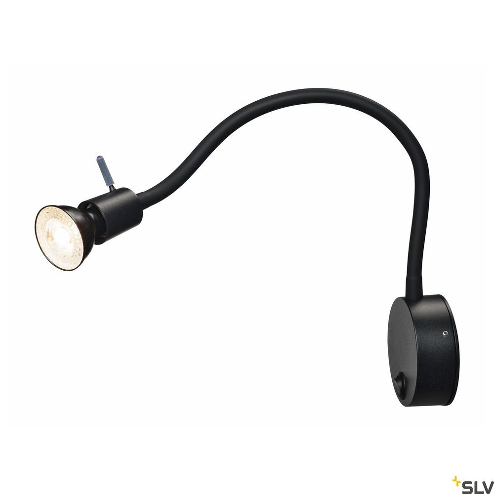 S.Luce Dio Flex Plate QPAR51 Wandlampe Schwarz