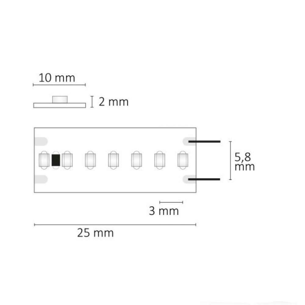 LED Strip 500cm Linear ST-Flexband 24V Rot thumbnail 3