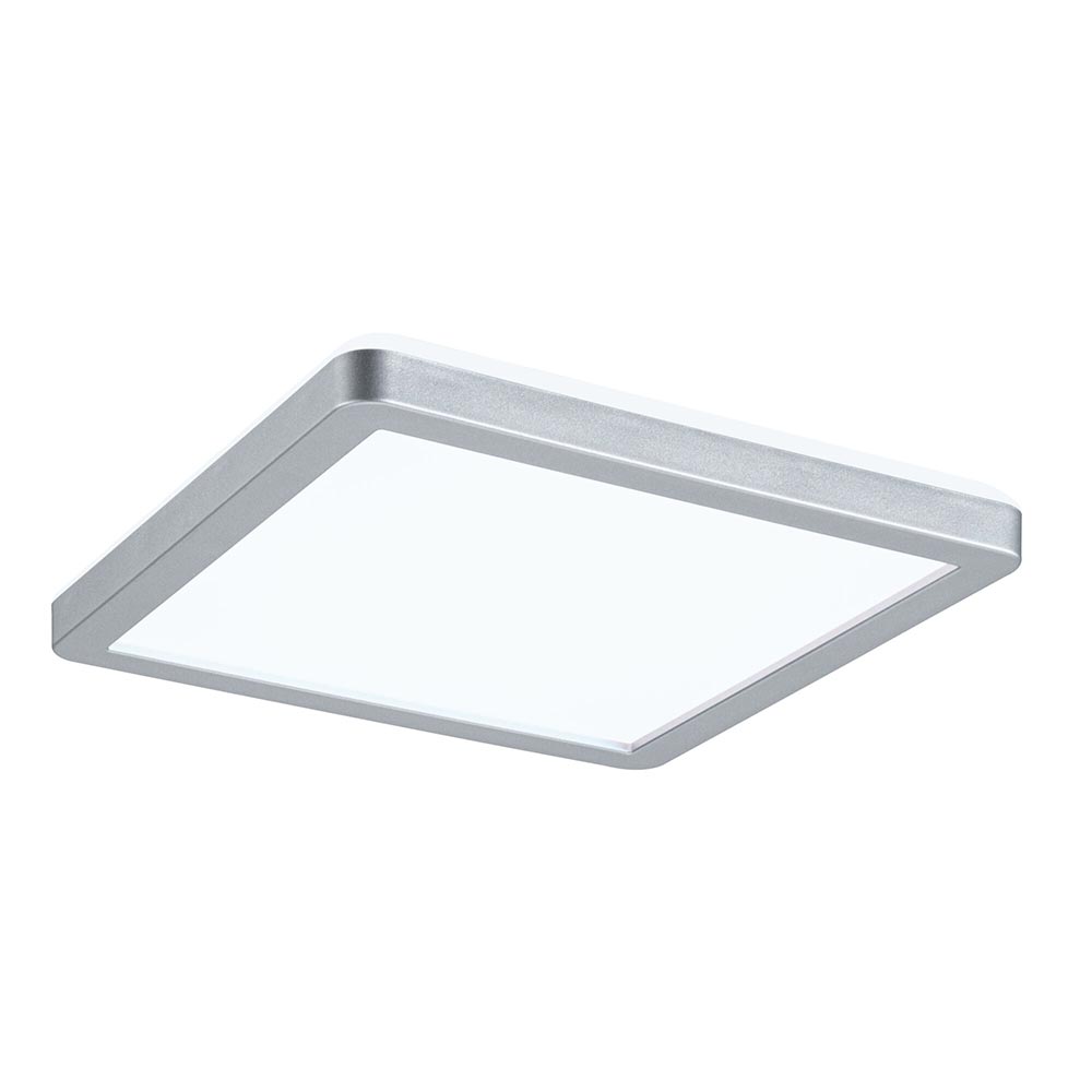 S.Luce LED Panel Atria Shine 19 x 19cm Eckig Chrom-Matt