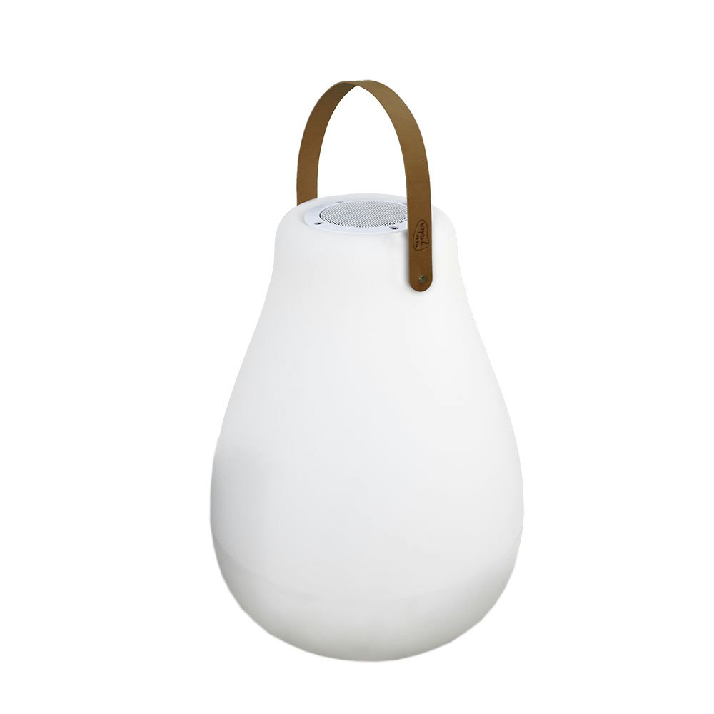 Licht-Trend Lampe à haut-parleur LED portable Kurby blanc 2