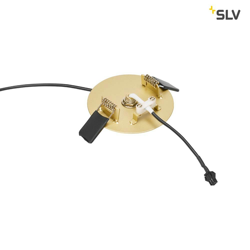 SLV Helia 40 LED Pendelleuchte Soft Gold Einbau thumbnail 2