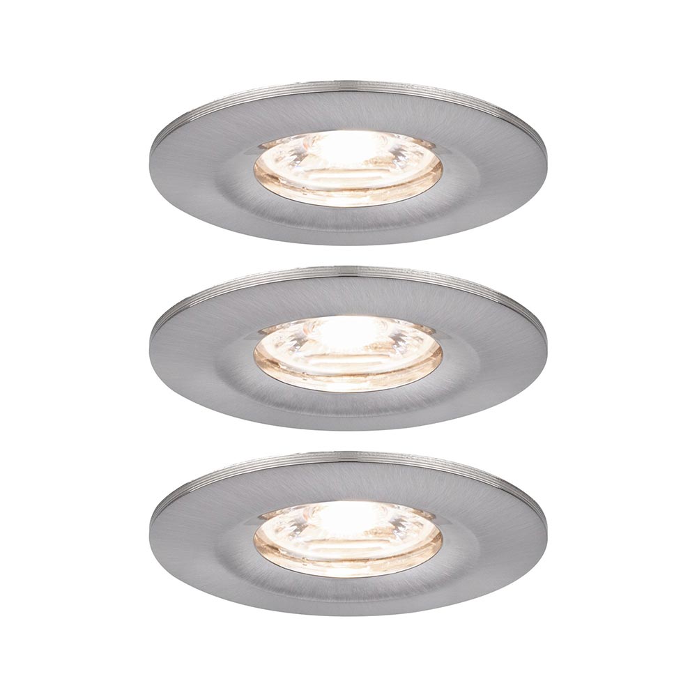 S.Luce LED Einbauleuchte Nova Mini Basis-Set starr Rund 6,5cm