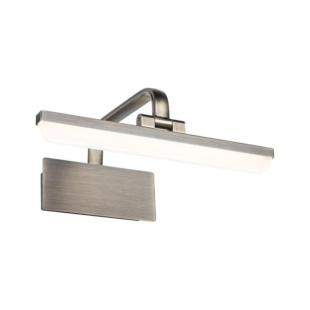 S.Luce LED Spiegel-& Bilderleuchte Renan Messing-Antik