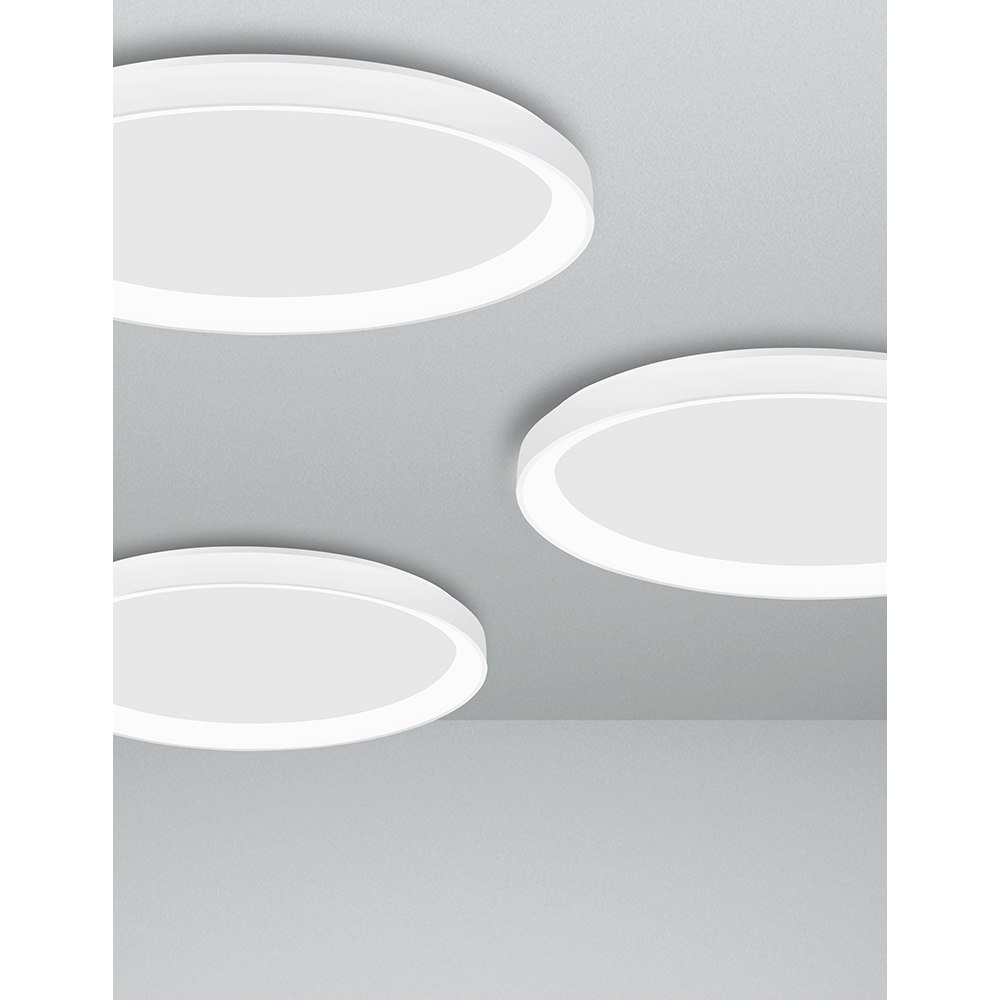 Nova Luce Pertino LED Deckenlampe Ø 48cm Weiß thumbnail 5