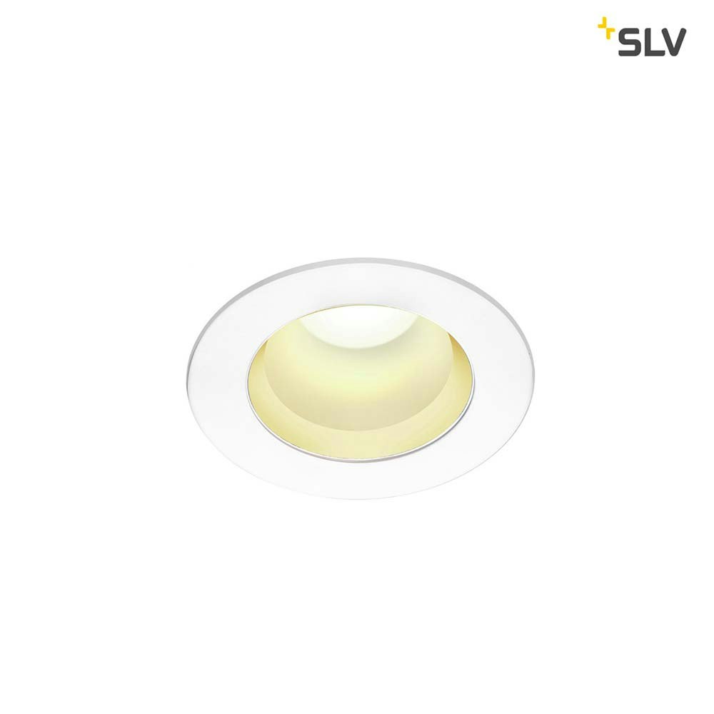 SLV Rilo LED Einbauleuchte Weiß, Chrom 420/450lm 2