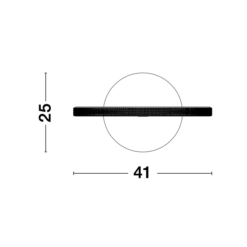 Nova Luce Nager LED Stehleuchte Ring 125cm Sandig-Schwarz thumbnail 6