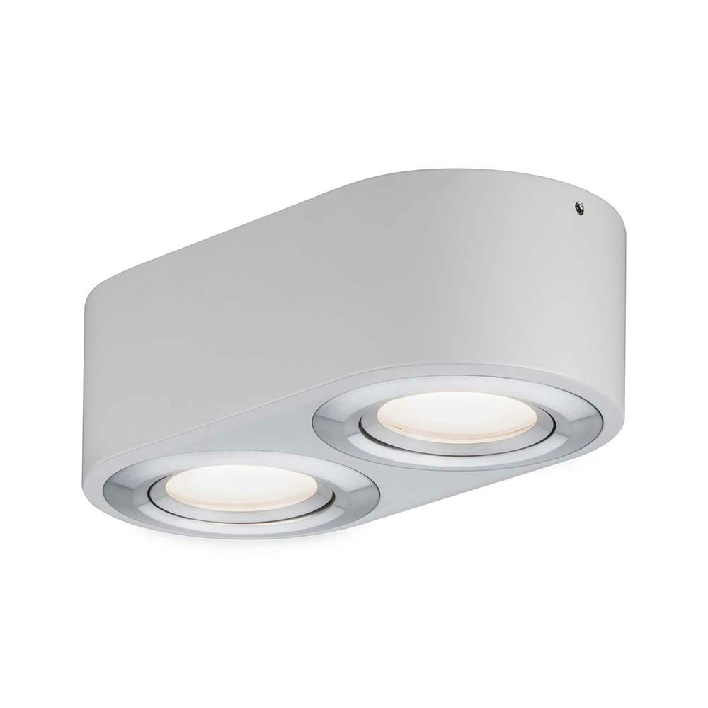 Wandleuchte Argun LED 2x4,8W Weiß Alu-Gebürstet thumbnail 1