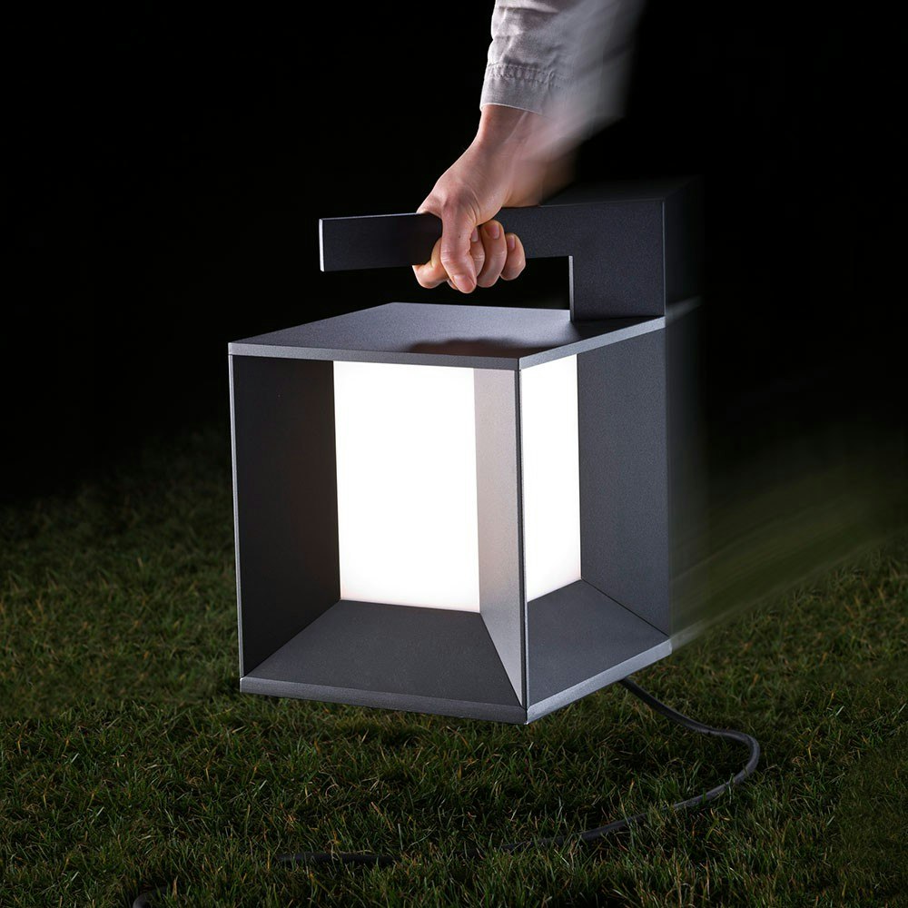 Mineur LED-Boden-Außenleuchte tragbar 830lm Anthrazit
                                        