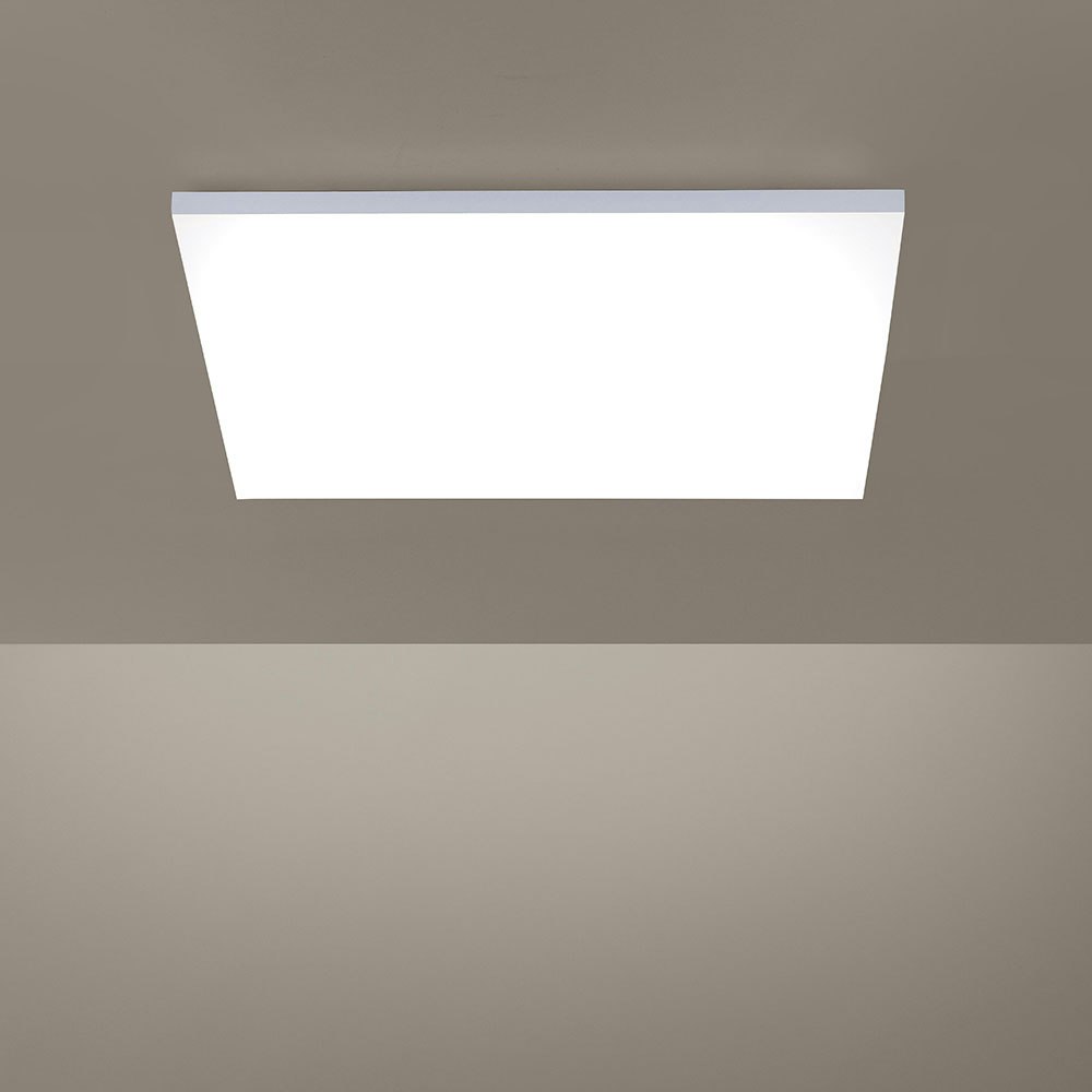 Q-Flat 2.0 rahmenlose LED Deckenlampe 62 x 62cm CCT + FB Weiß thumbnail 5
