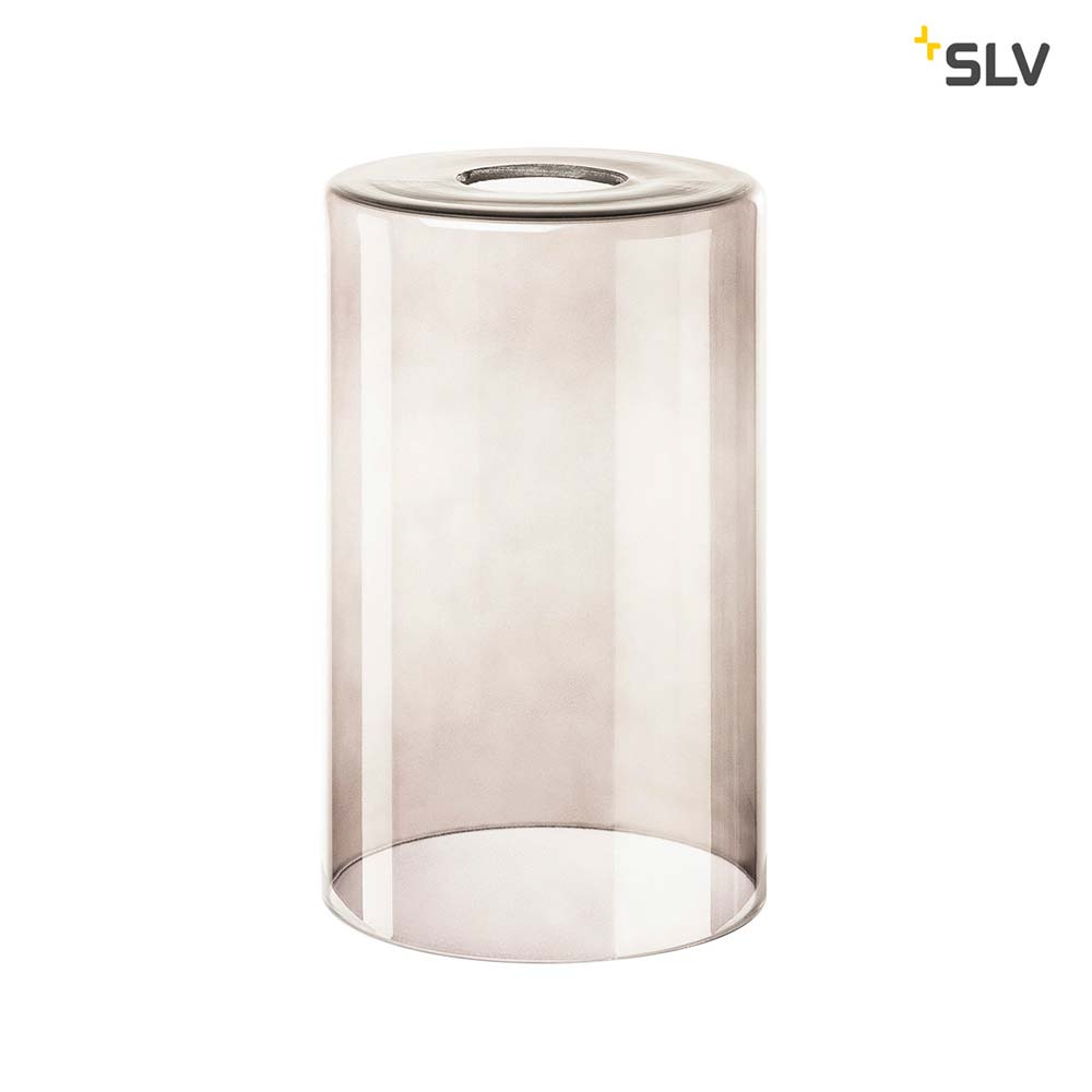 S.Luce SLV Fenda Glasleuchtenschirm 20cm Rauchglas