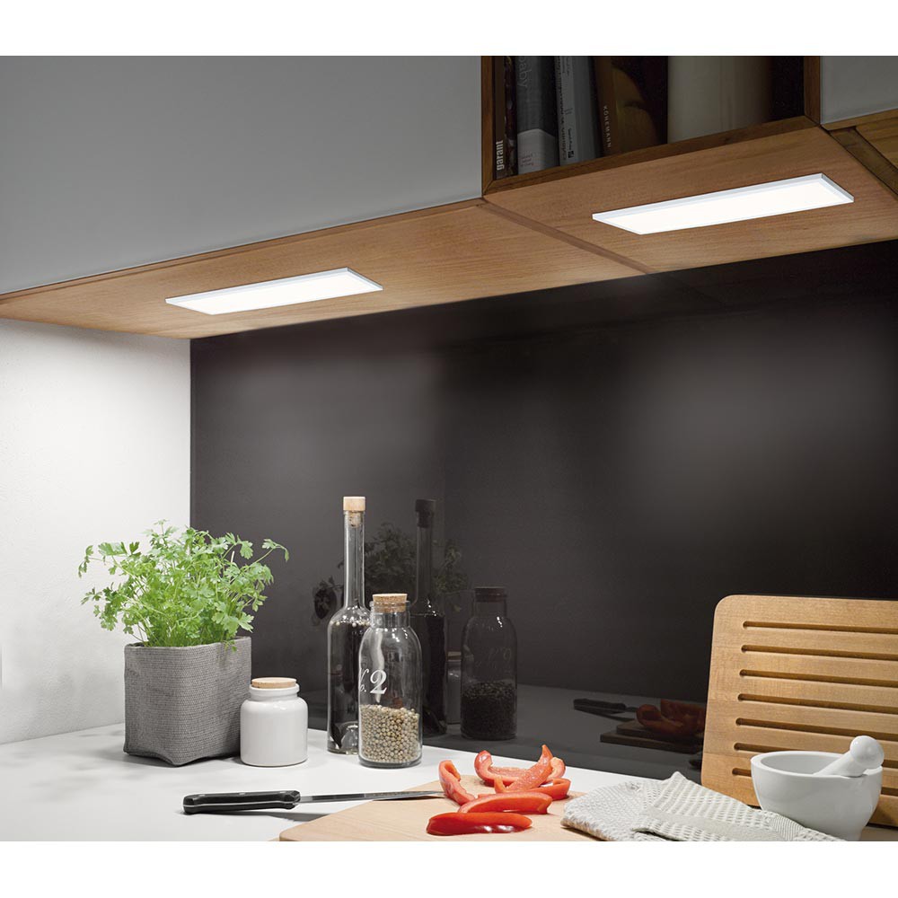 S.Luce Unterschrank-Panel LED Ace 7,5W Weiß 10x30cm Basisset