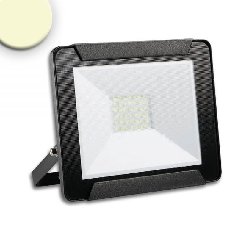 S.Luce LED Fluter Warmweiß 30W 2400lm , IP65 Schwarz