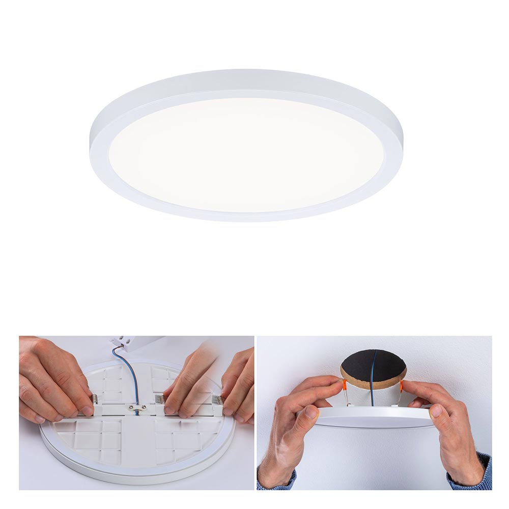 S.Luce VariFit LED Einbaupanel Areo Rund Weiß Ø 17,5cm