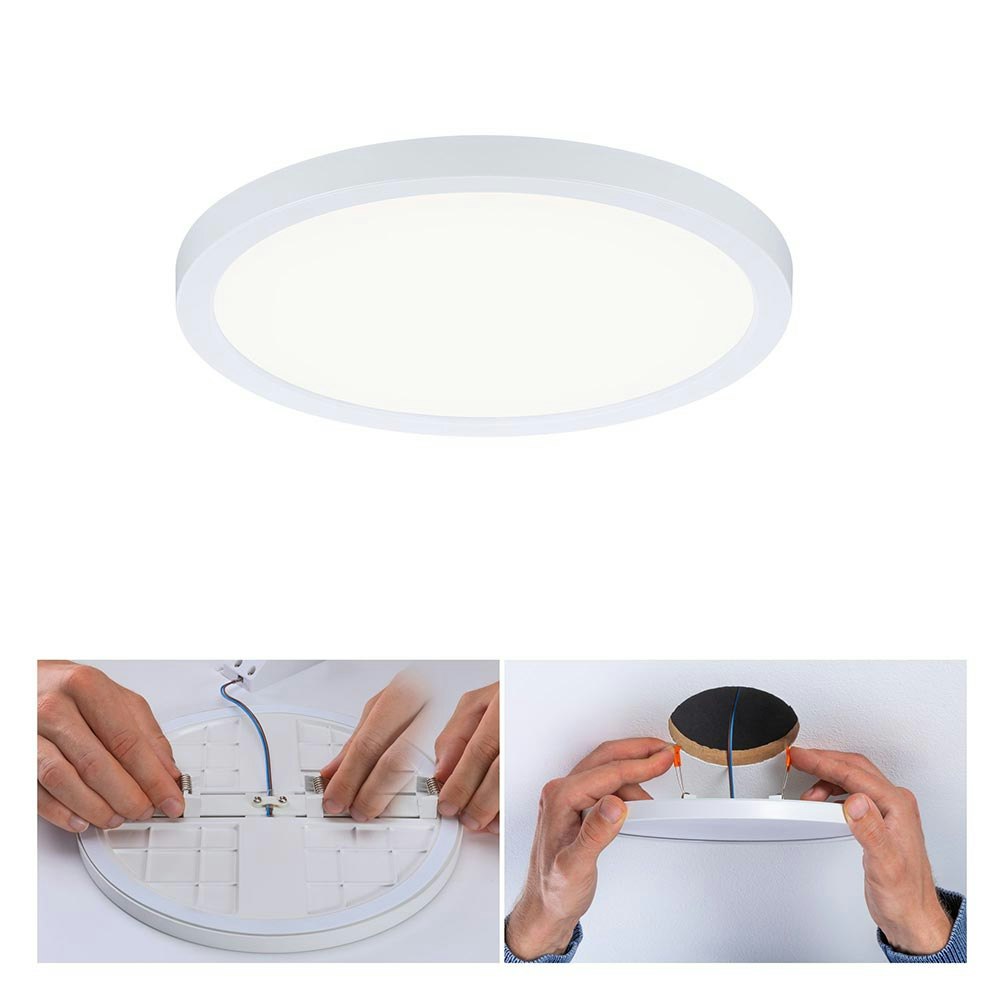 VariFit LED Einbaupanel Areo Rund Weiß Ø 17,5cm 1