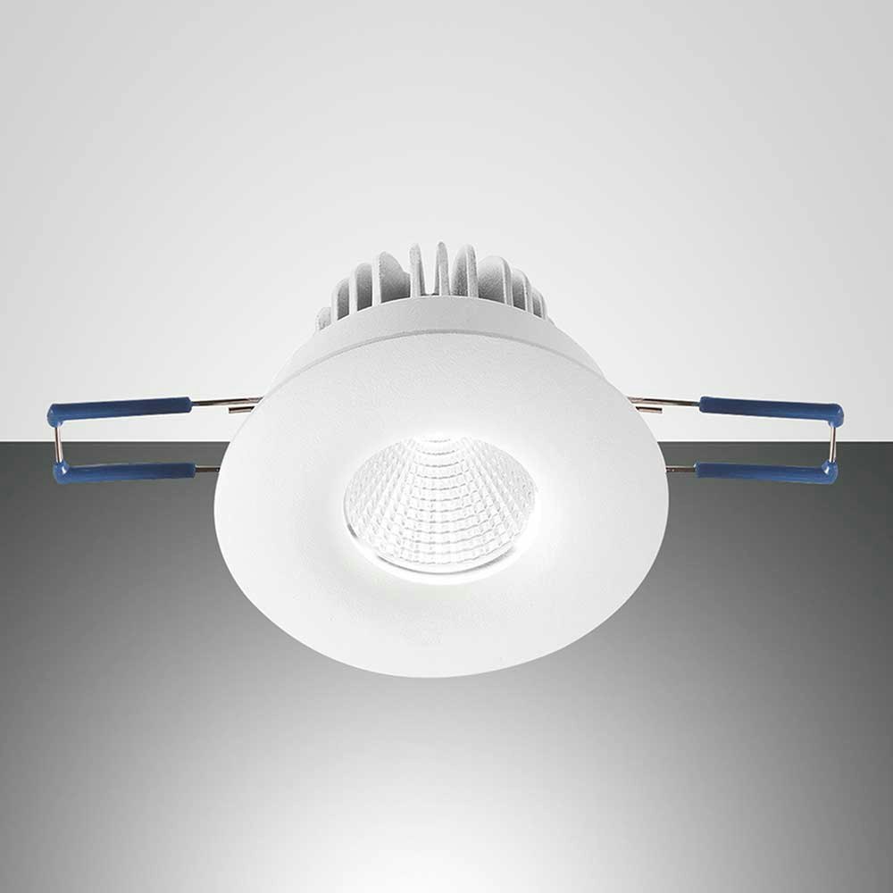 Fabas Luce Sigma LED-Einbauspot Weiß 